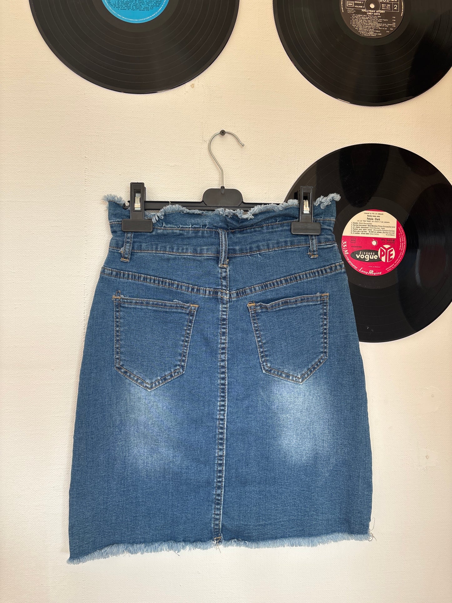 Jupe en jeans Cherry koko - S