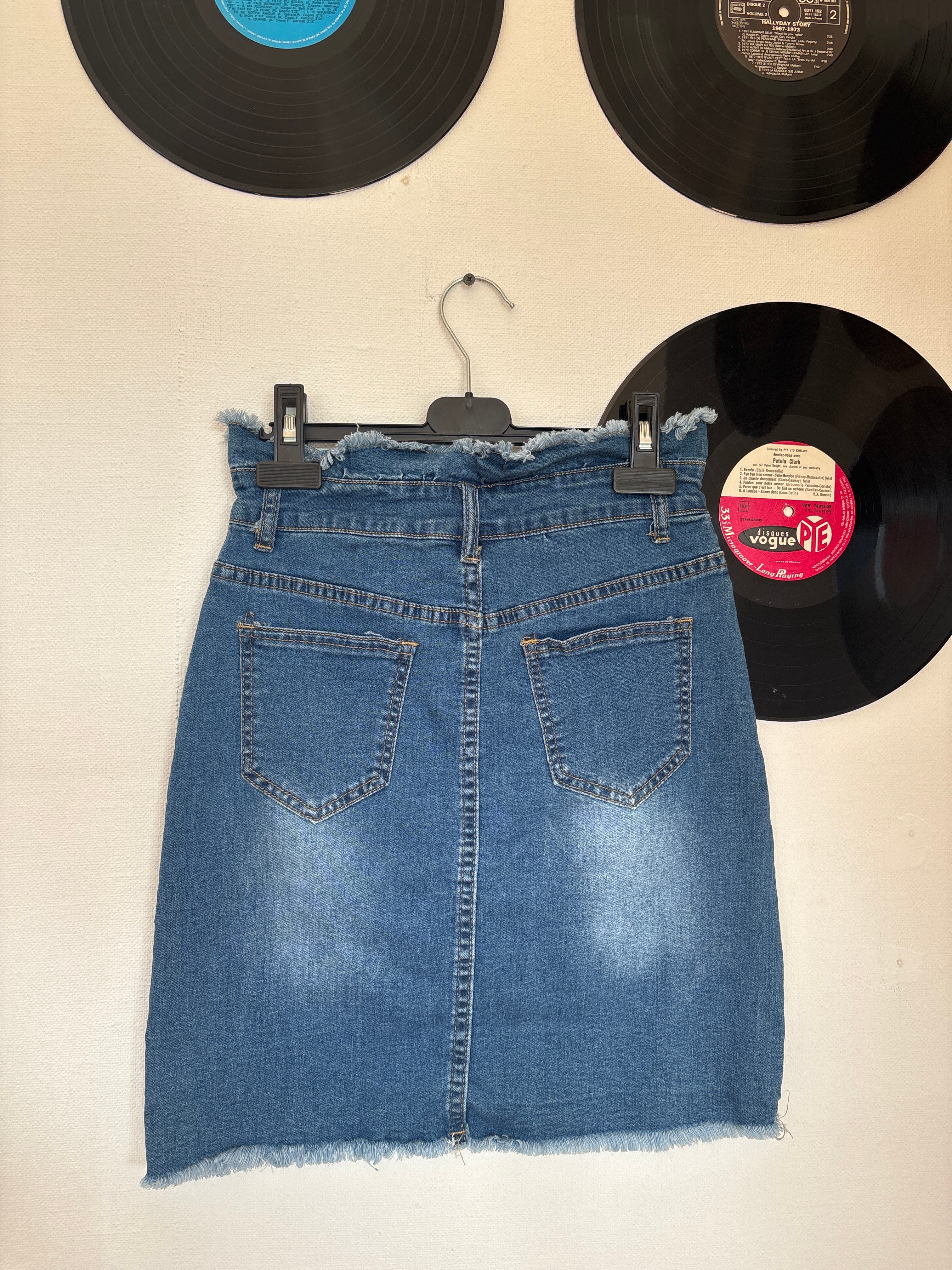 Jupe en jeans Cherry koko - S