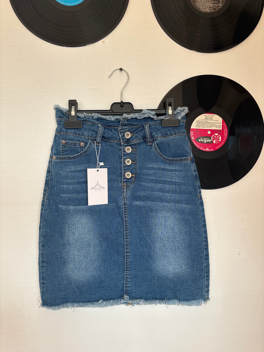 Jupe en jeans Cherry koko - S