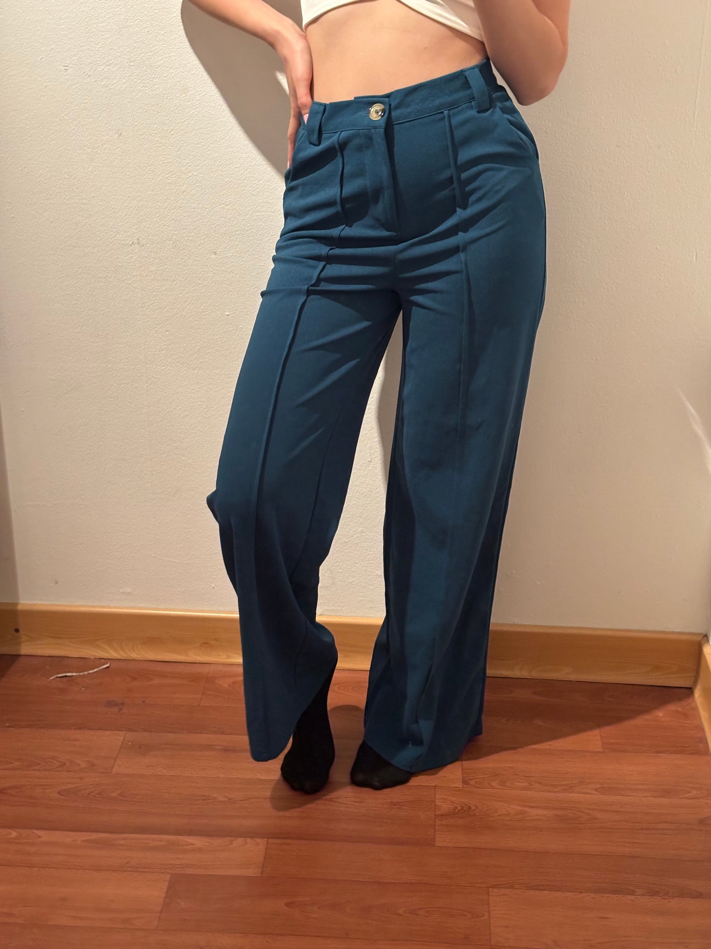 Pantalon classique shein - S
