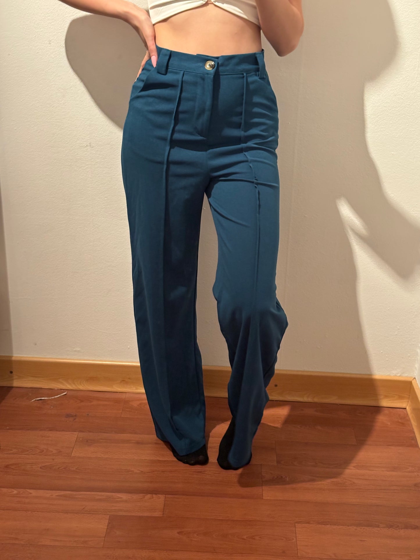 Pantalon classique shein - S